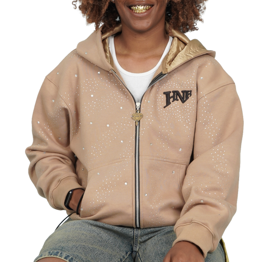 Celebrate hoodie (tan)